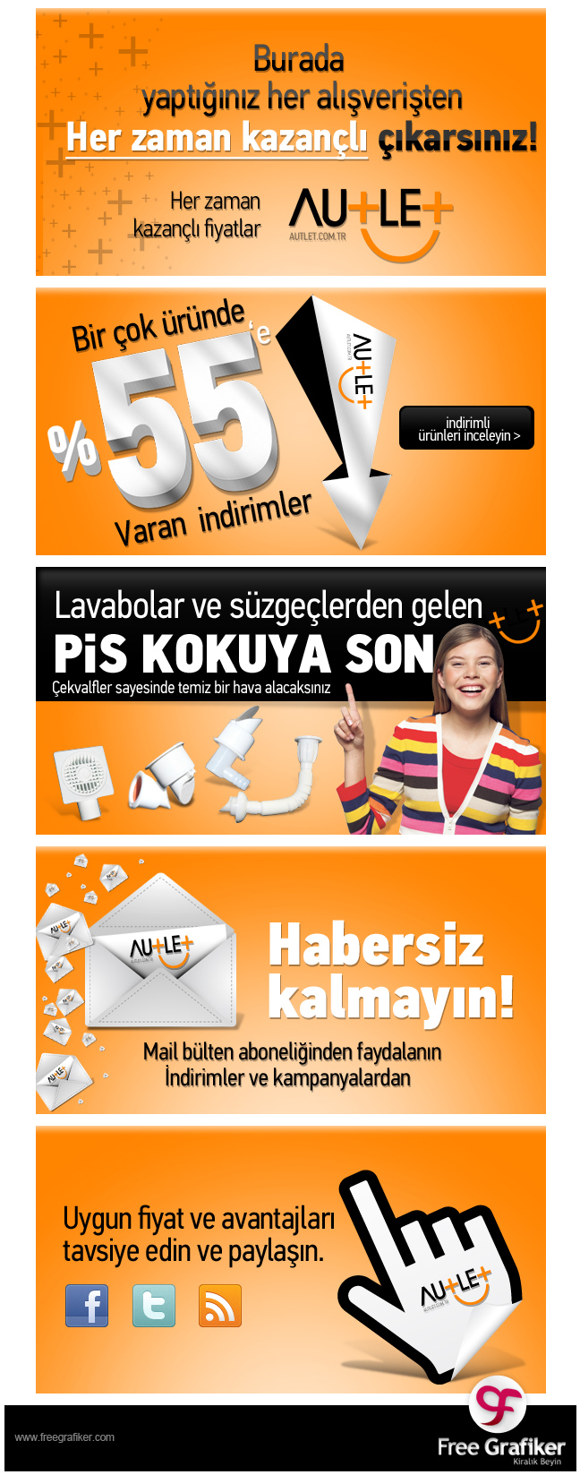 Autlet.com.tr slider banner tasarımı 1 Autlet.com.tr Slider Banner Tasarımları