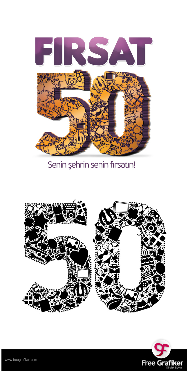 Fırsat 50 Logo Tasarımı 1 Fırsat50 Logo Tasarımı