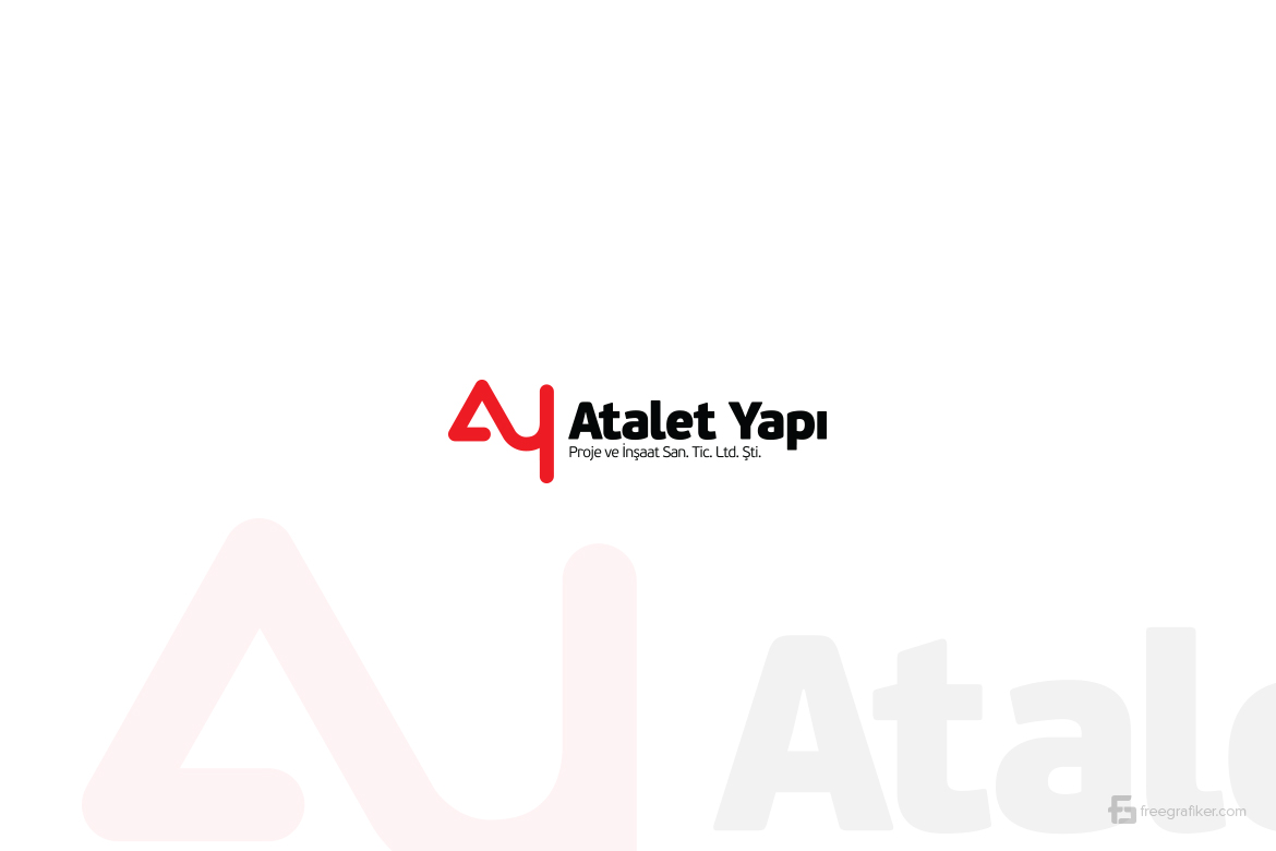 Atalet Yapı Demir ve Çelik Logo Tasarım Atalet Yapı Logo Tasarım