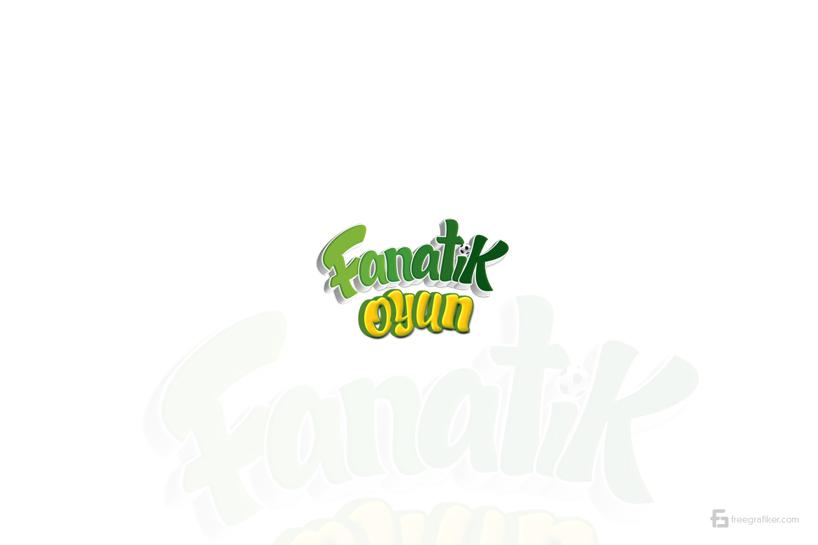 Fanatikoyun.com Logo Tasarım Fanatik Oyun Sitesi Logo Tasarım