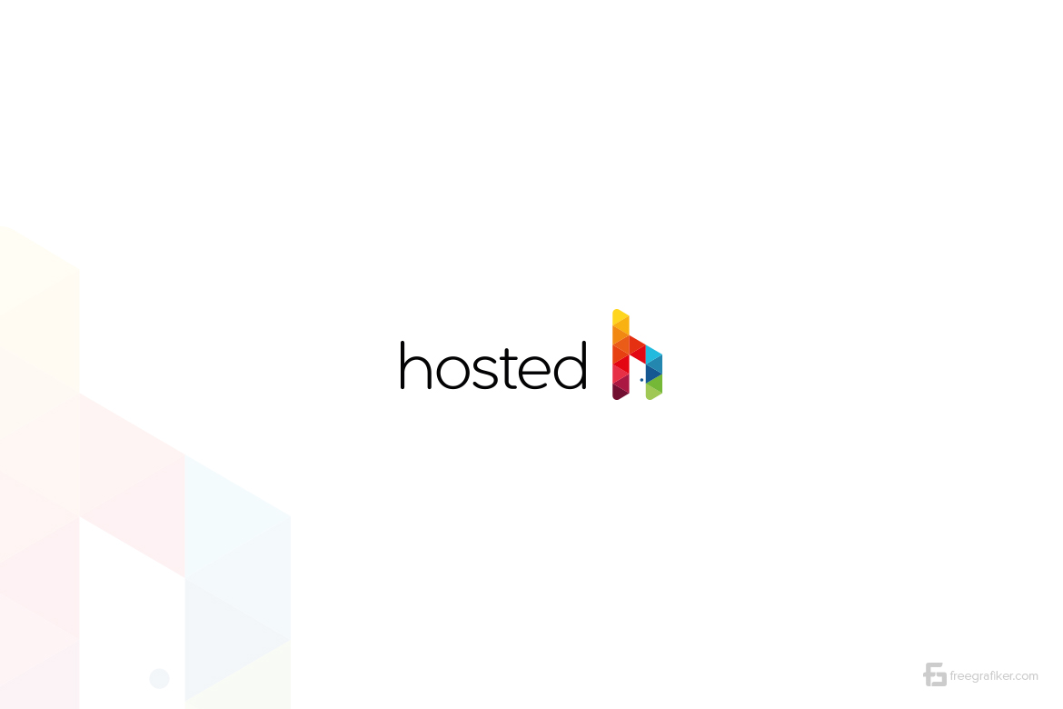 Hosted Hosting ve Sunucu Hizmetleri Logo Tasarım Hosted Hosting Logo Tasarım