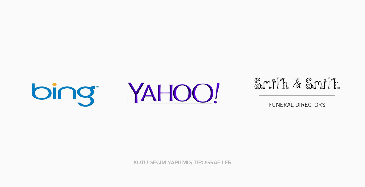 Logo Tasarımında Yapılan Hatalar Nelerdir 3 Logo Tasarımında Kötü Seçim Yapılmış Fontlar
