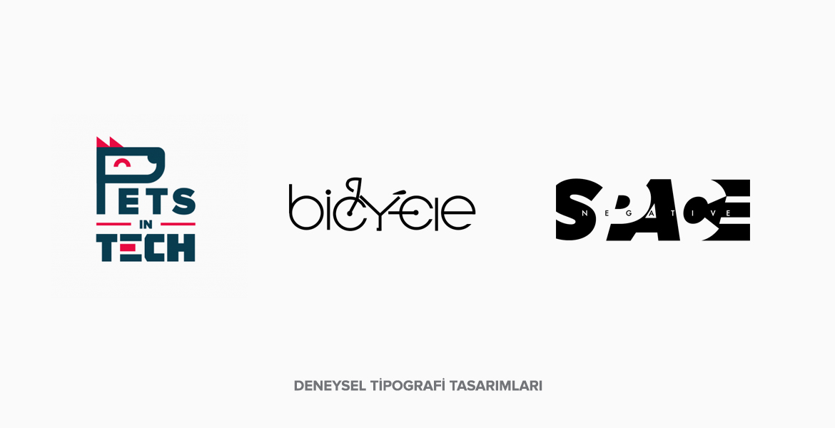 Logo Tasarım Trendleri / Deneysel Tipgrafi Tasarımları