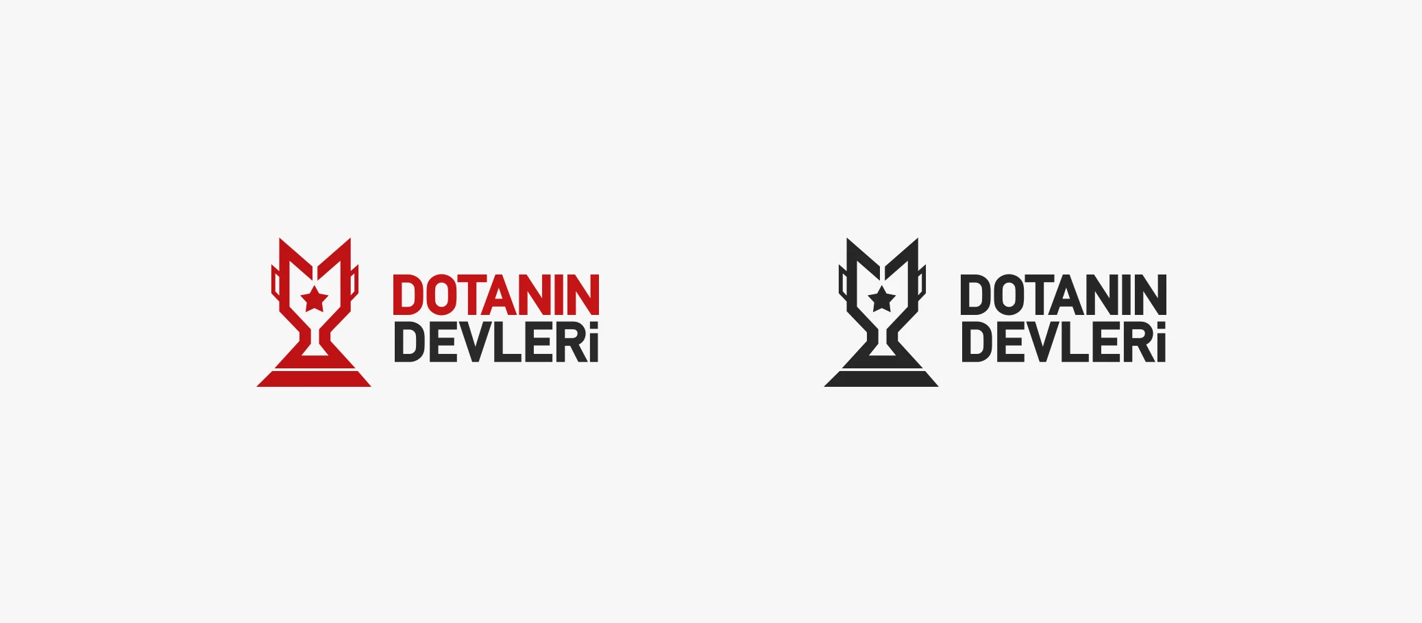 Dota'nın Devleri Logo Tasarım Çalışması