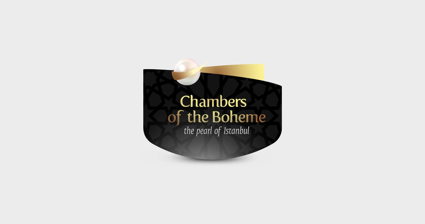 Chambers Of The Boheme Hotel ve Hostel Logo Tasarım