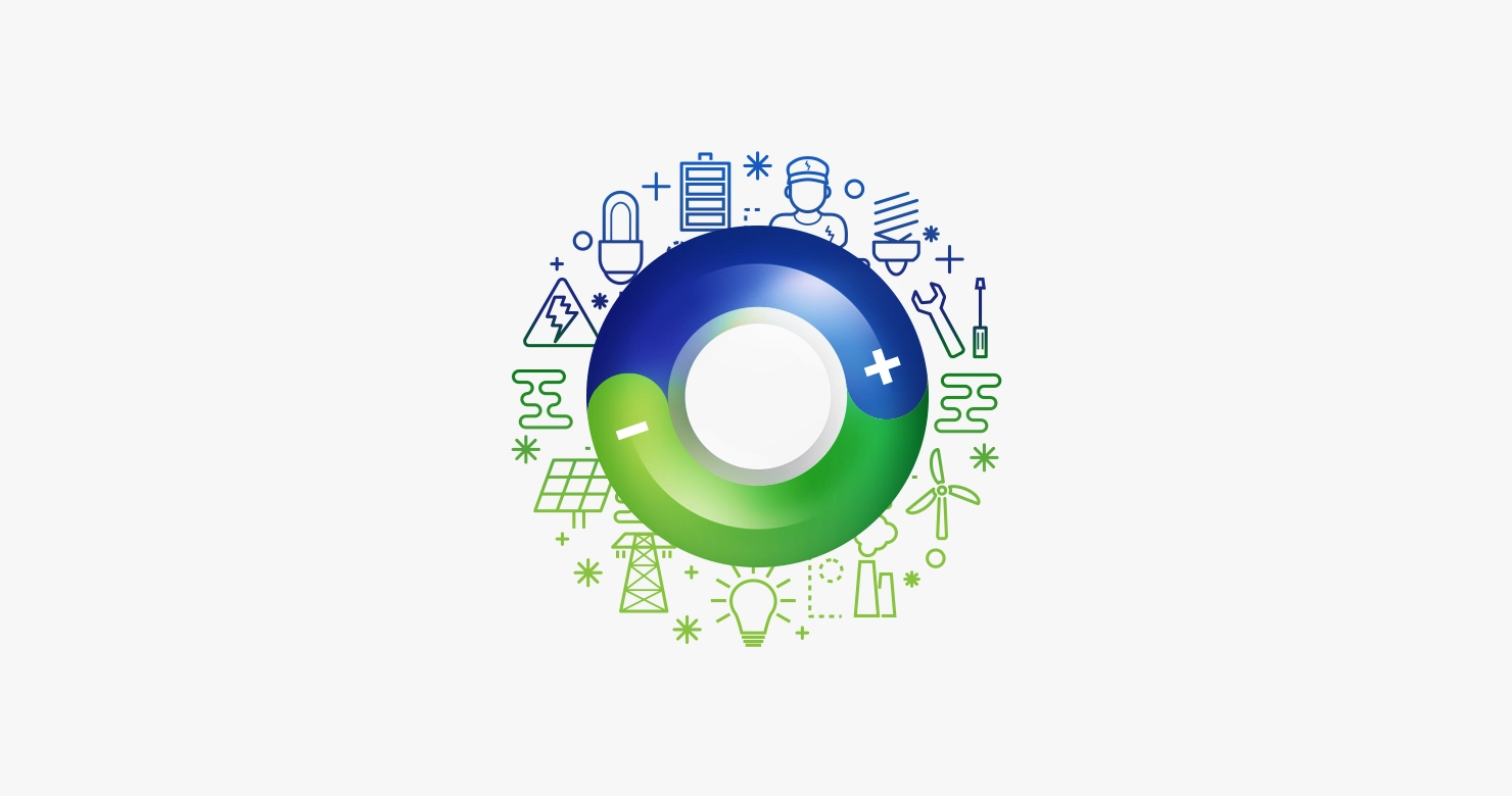 Elektrik Mühenisliği Logo / Yalın Görünüm