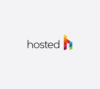 Hosted Hosting Logo Tasarım