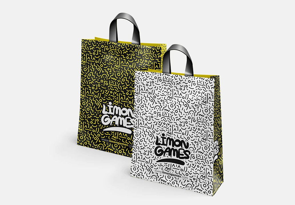 Limon Games Kurumsal Kimlik Tasarım / Çanta Tasarımı