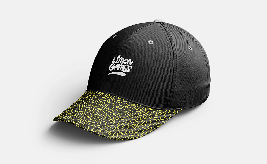 Limon Games Kurumsal Kimlik Tasarım / Şapka Tasarımı