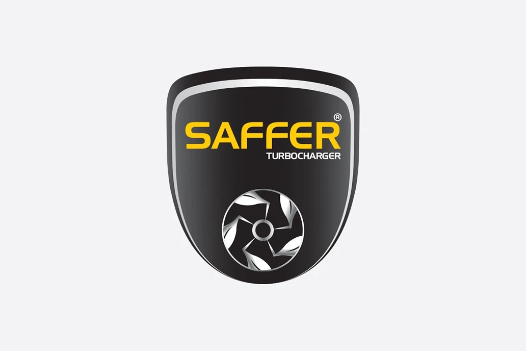 Saffer Turbo Charger Logo Tasarım