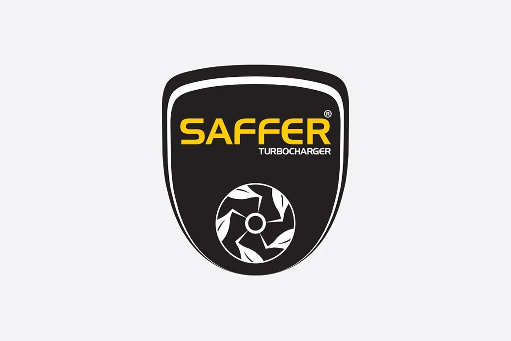Saffer Turbo Charger Logo Tasarım / Flat Versiyon