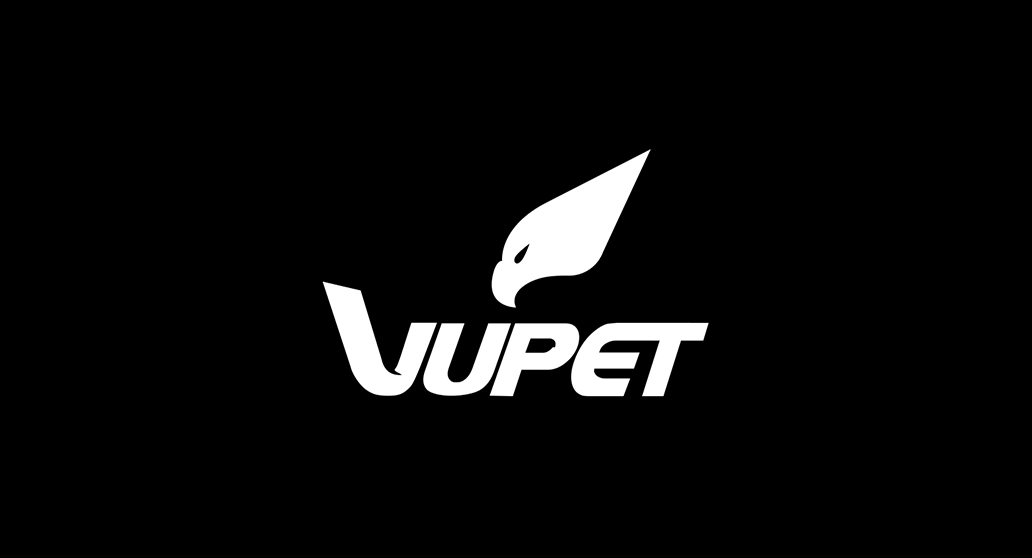 Vupet Petrol Logo / Tek Renk Görünüm