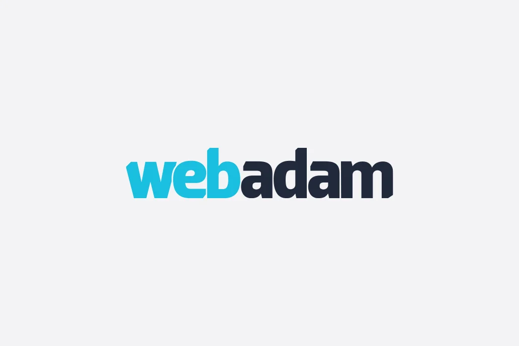 Webadam Hosting Logo / Tipografi Çalışması