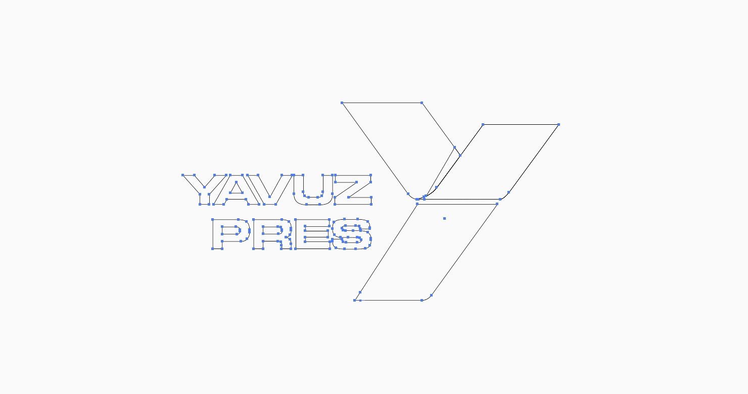 Yavuz Pres Logo Tasarım / Lines