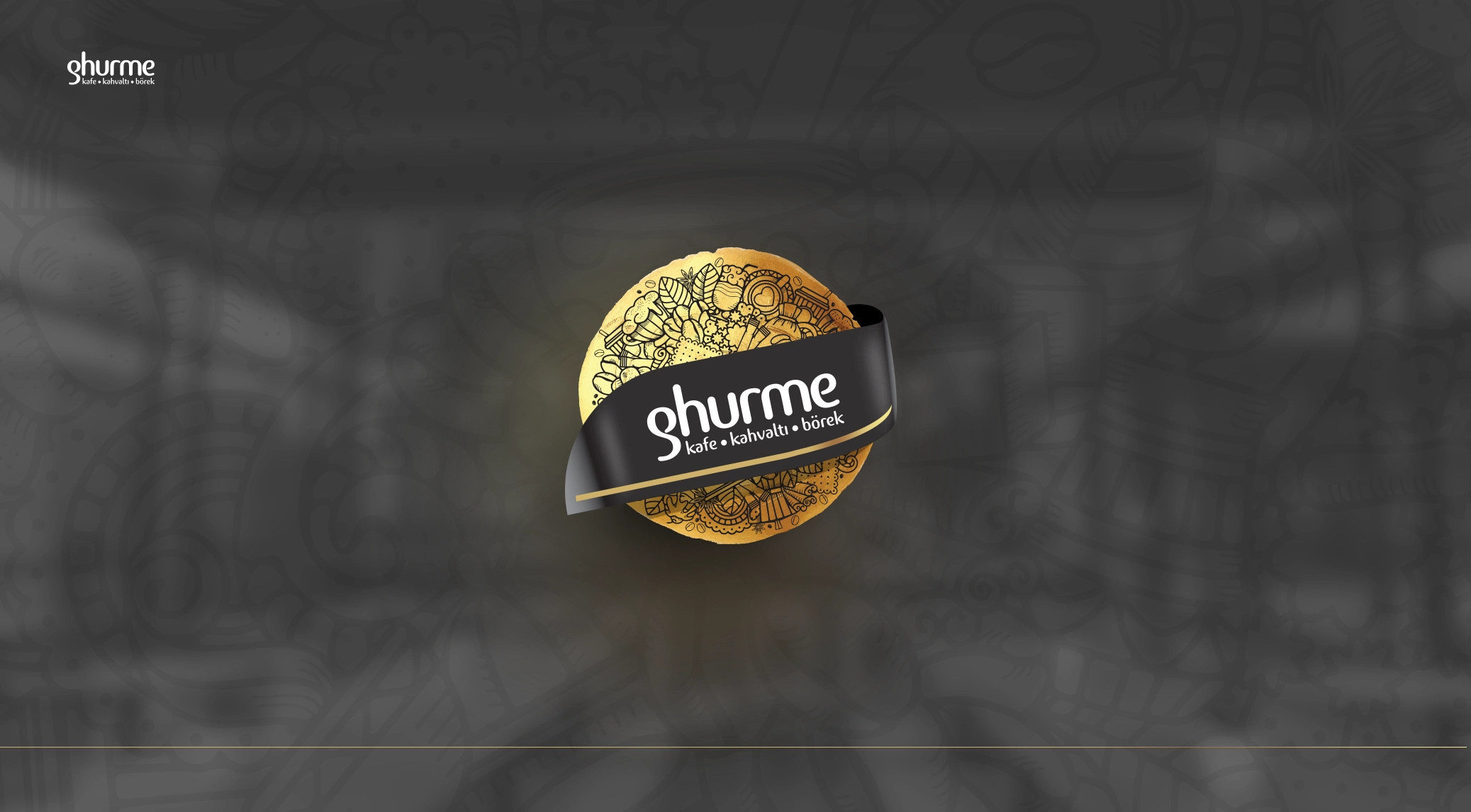 Ghurme Cafe Logo Tasarım Çalışması