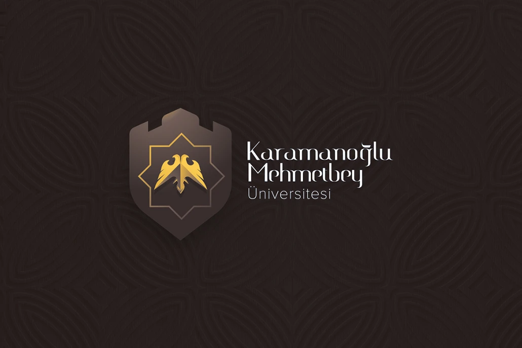 Karamanoğlu Mehmetbey Üniversitesi Logo Tasarım / Koyu Zemin