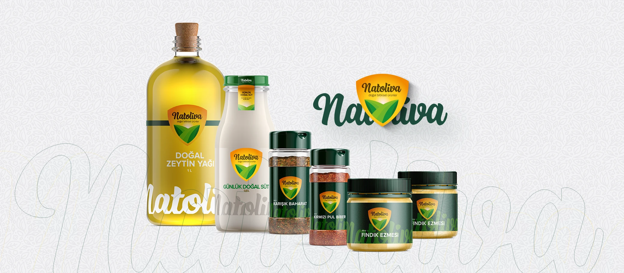 Natoliva Doğal Bitkisel Ürünler / Ambalaj Tasarımları