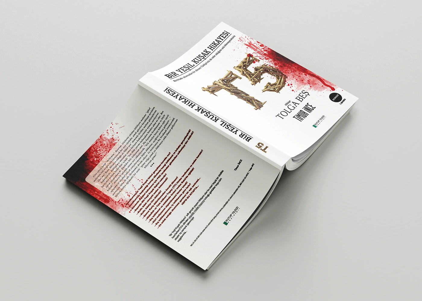 T5 Kitap Kapağı Tasarım / Ön Yüz ve Arka Yüz