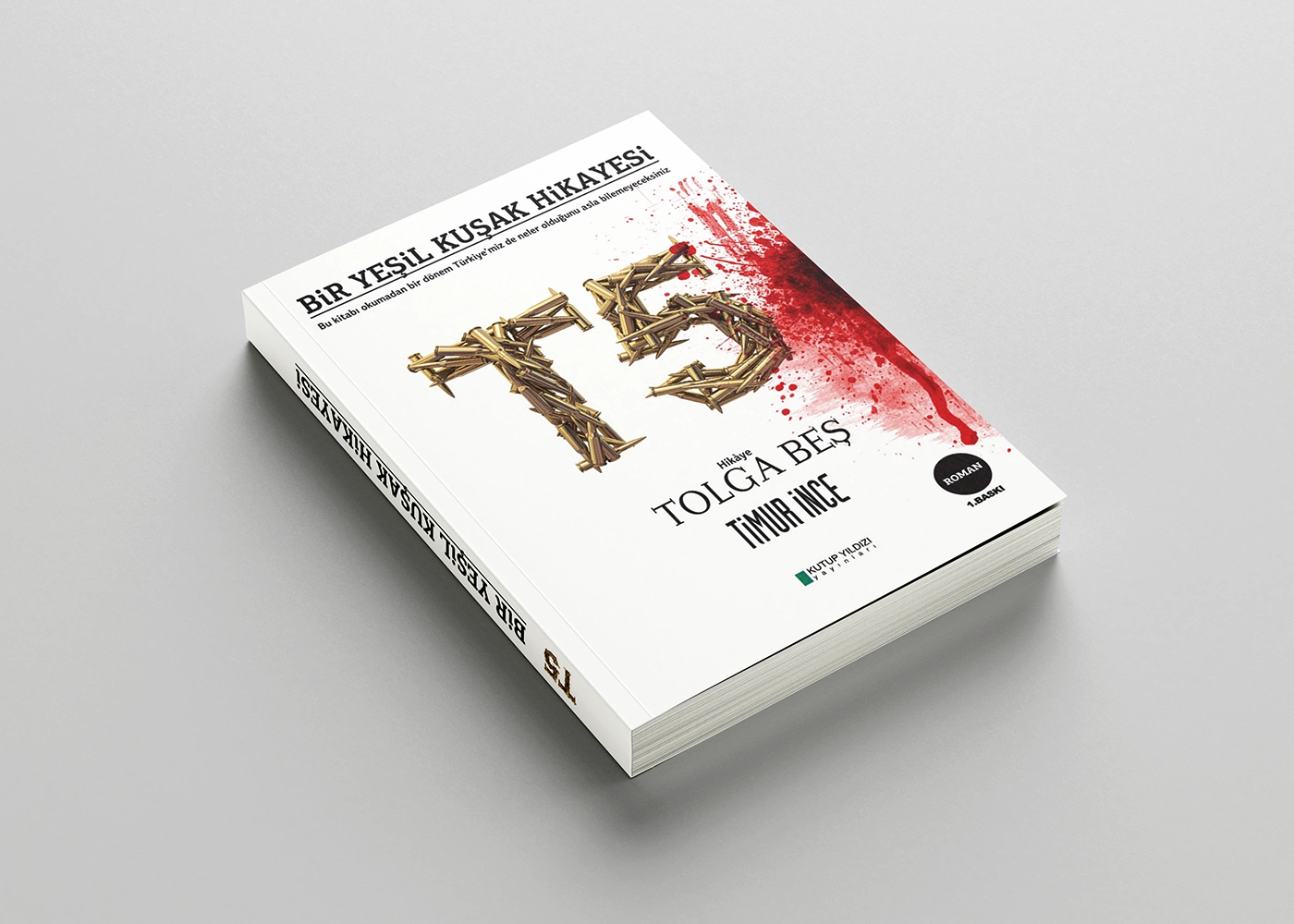 T5 Kitap Kapağı Tasarım Çalışması / Ön Yüz