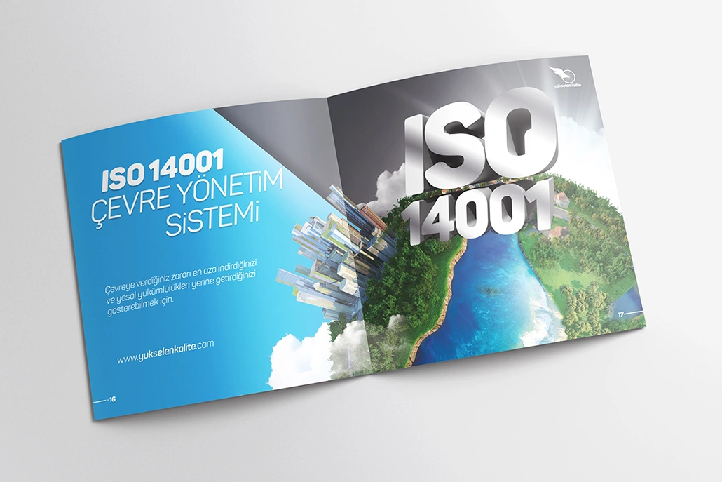 Yükselen Patent Katalog Tasarım / ISO 14001 Çevre Yönetim Sistemi