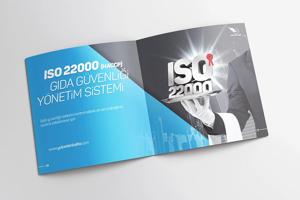 Yükselen Patent Katalog Tasarım / ISO 22000 Gıda Güvenliği Yönetim Sistemi
