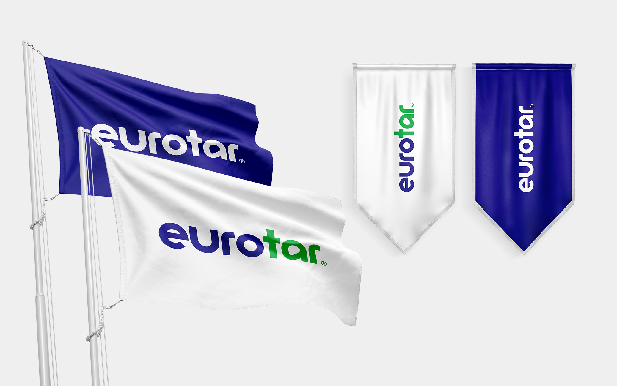 Eurotar Kurumsal Kimlik / Gönder ve Kırlangıç Bayrak Tasarımı