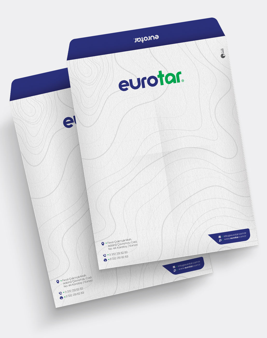 Eurotar Kurumsal Kimlik / Cepli Dosya Tasarımı